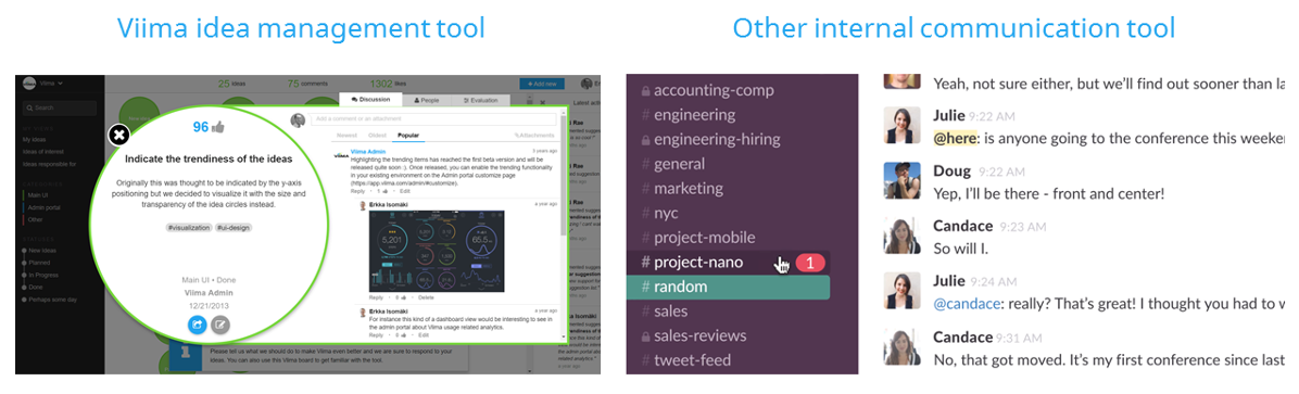 tool view comparison 